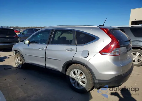 2013 Honda Cr-V Exl z USA, uszkodzony, nr VIN 2HKRM4H70DH608002